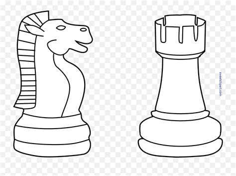Indoor Sport Transparent Png Clipart Chess Pieces Cartoon Drawing