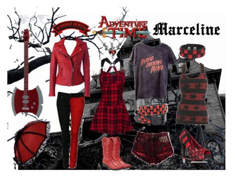 Marceline The Vampire Queen Adventure Time By Queenstormrider Liked On Polyvore Featuring
