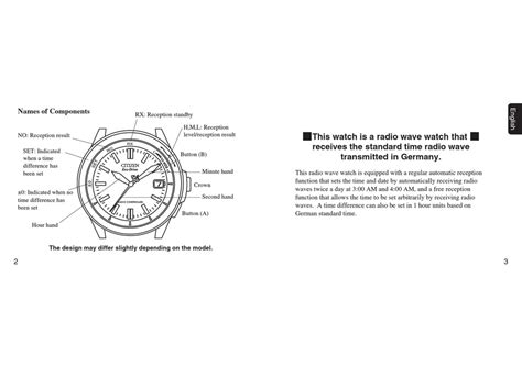 Citizen H460 Instruction Manual Pdf Download Manualslib