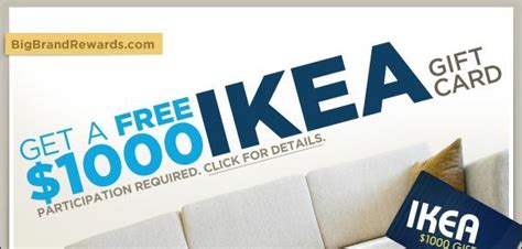 Need to buy another ikea (online only) gift card? A $1000 IKEA Gift Card could be yours free! | Ikea gift ...