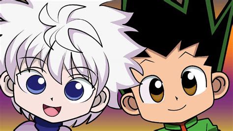 Download Killua And Gon Cute Face Hunter X Picture By Hdavis Gon