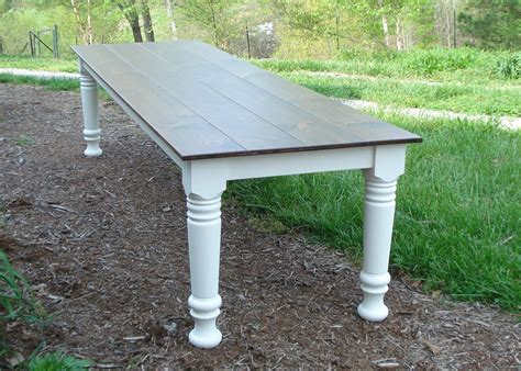 10 Foot Farm Table Wood Dining Table Farmhouse Table Rustic