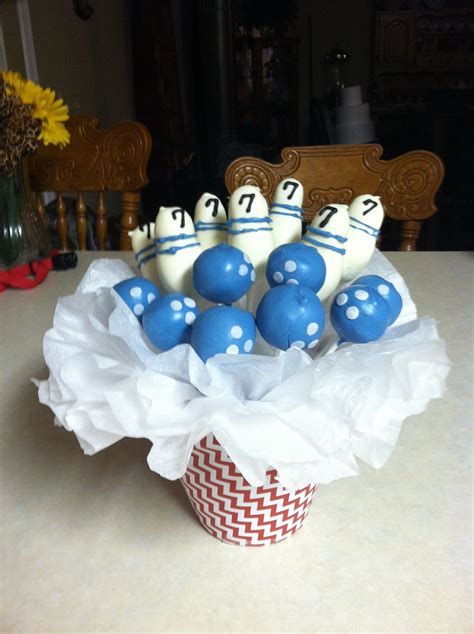 Bowling Ball And Pins Cake Pops Bowling Ball Cake Shop Cakepops
