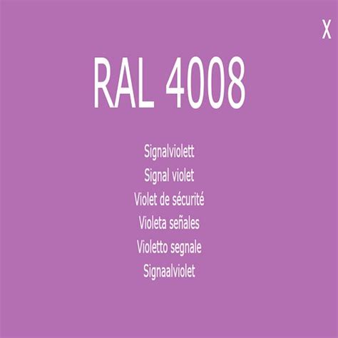 1 K Base Coat RAL 4008 Signalviolett
