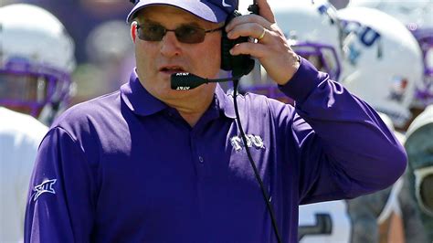 For Gary Patterson Frogs Lack Of Emotion Overshadows TCU S Victory Vs Iowa State