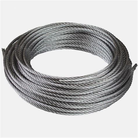 6x24 Galvanized Steel Wire Rope