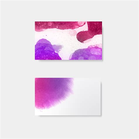 Purple Watercolor Style Banner Vector Download Free Vectors Clipart