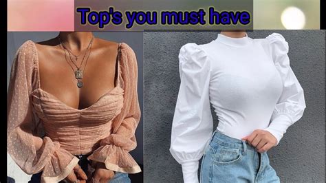 Different Types Of Tops And Their Names Youtube