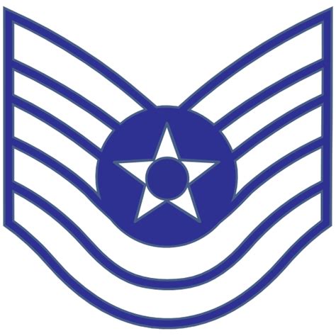 Air Force Rank E 6 Or 6 Technical Sergeant Sticker