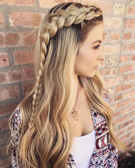 Bouncy, flouncy curls are the beautiful result! Braided Hairstyles for Long Hair (Trending in January 2021)
