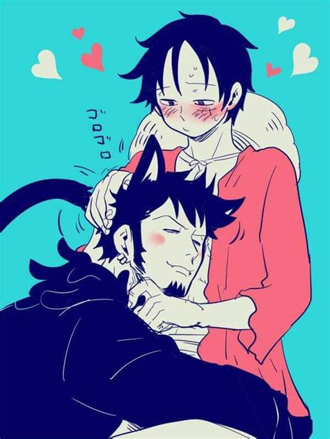 Pin By Fujoshi Neko On Law X Luffy Law X Luffy Luffy Anime