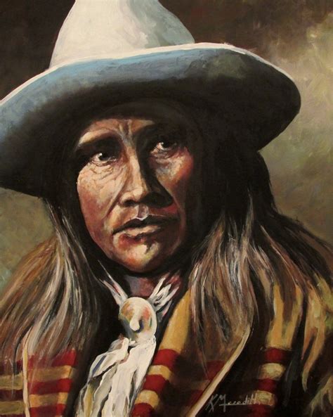 Indian Cowboy By Kevin Meredith American Fine Art Native Art