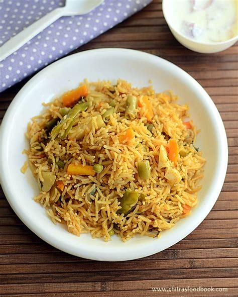 Vegetable Dum Biryani Recipe In Pressure Cooker Chitras Food Book