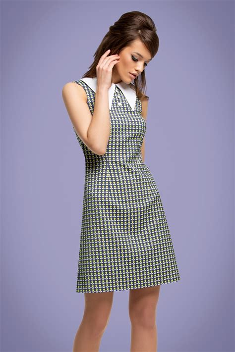 60s Mod Party Dress Customranchdesigns