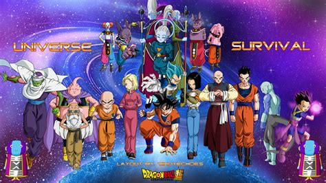 UNIVERSE SURVIVAL ARC WALLPAPER Dragon Ball Super by WindyEchoes on