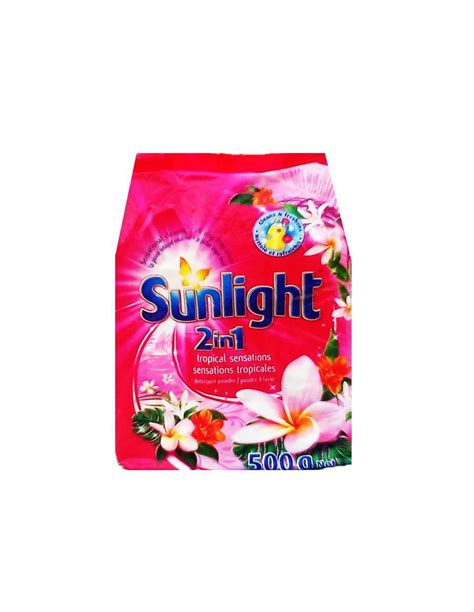 Sunlight Tropical Sensation Washing Powder Pink 500g Chopbox