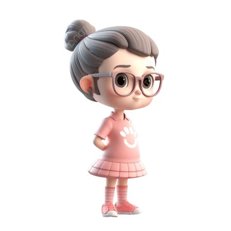 귀여운 소녀 안경 인형 소녀 안경 인형 Png 일러스트 및 이미지 에 대한 무료 다운로드 Pngtree