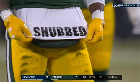 Packers Lb Zadarius Smith Shows Off Snubbed Shirt After Sack Larry
