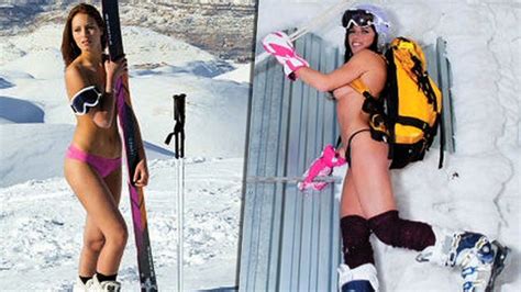 Sochi Skier Jacky Chamoun S Topless Photos Cause Stir In Lebanon