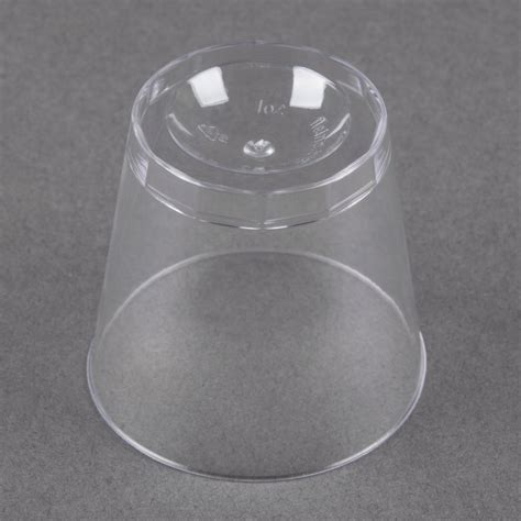 Eamasy Party 1 Oz Plastic Shot Glasses D043004a Diaposable Plastic Tumbles Ideal
