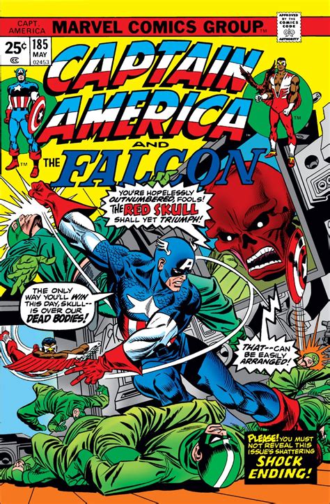 Captain America Vol 1 185 Marvel Database Fandom