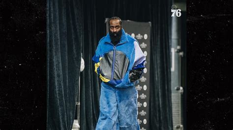 James Harden Pulls Up To Playoff Game In Furry Outfit What Met Gala