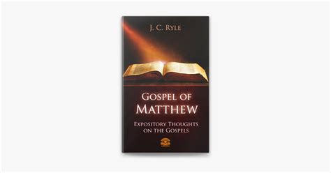 ‎bible Commentary The Gospel Of Matthew By Jc Ryle Ebook Apple