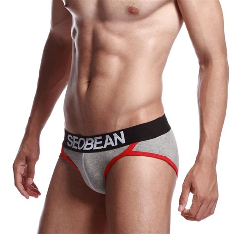 Hot Brand Seobean New Arrival Mens Sexy Underwear Fashion Men Gay Brefs