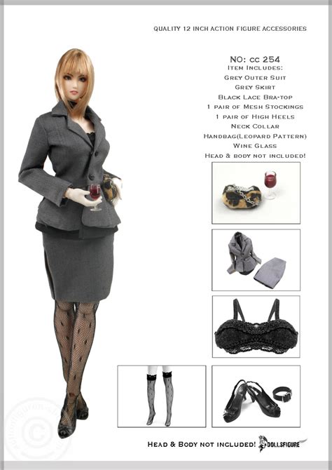 Actionfiguren Female Secretary Suit Full Set Online 1