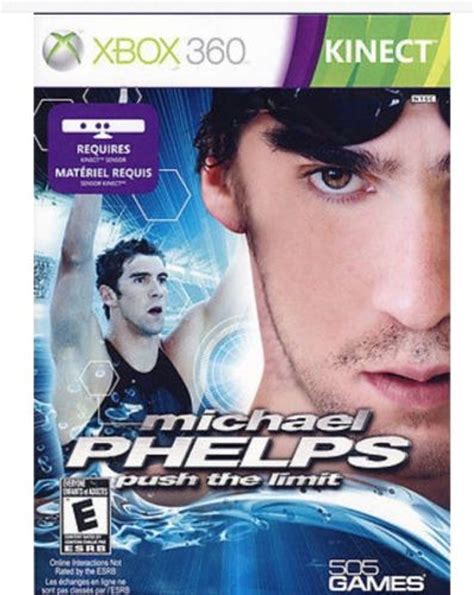New Michael Phelps Push The Limit Xbox 360 Game For Sale Dkoldies