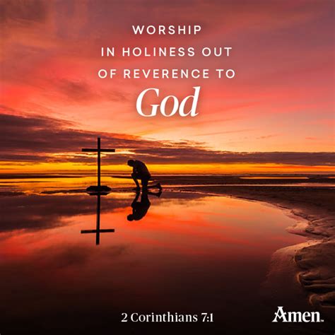 Holiness As Worship 2 Corinthians 71 Amen
