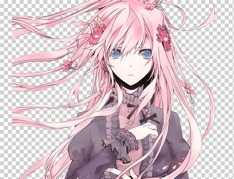 Megurine Luka Vocaloid Solo Sé Amigos Púrpura Formatos De Archivo De