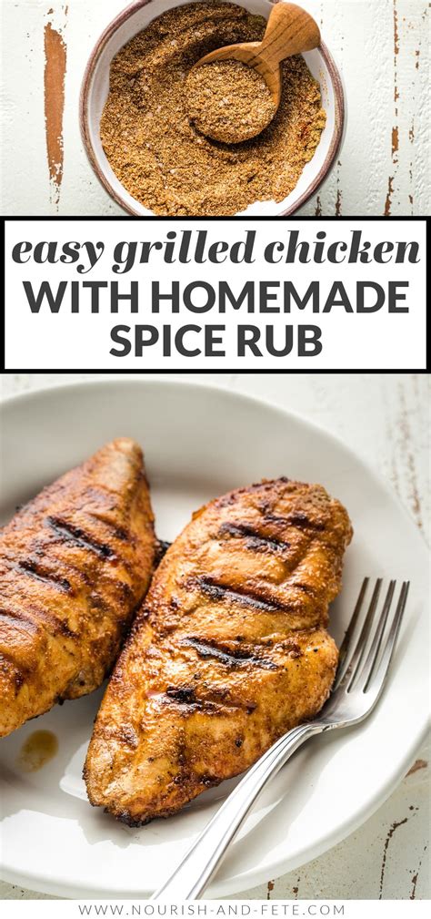 Easy Grilled Chicken With Dry Rub Recipe Easy Grilled Chicken