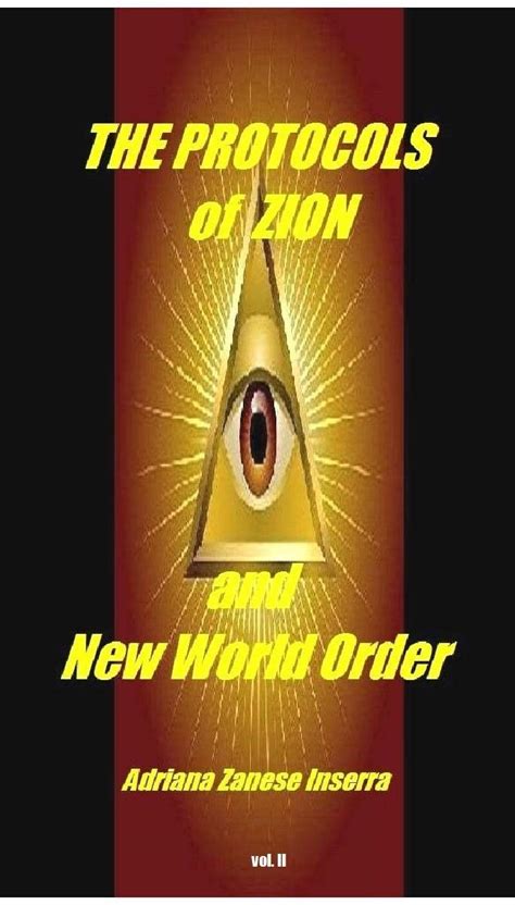 The Protocols Of Zion And New World Order Vol 2 1905 Domination Plan
