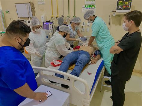 Upa De Santarém Realiza Simulação Realística Em Atendimento De Urgência E Emergência Saúde