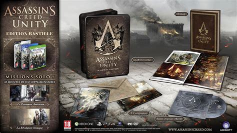 Assassins Creed Unity Les Ditions Collectors D Voil Es Xbox