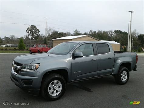 2019 Satin Steel Metallic Chevrolet Colorado Wt Crew Cab 4x4 131886843