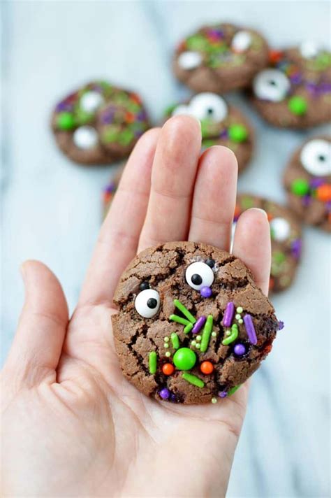 Make These Adorable Halloween Monster Cookies From Scratch Surf And