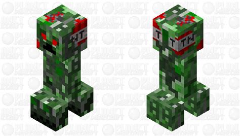 Zombie Creeper Minecraft Mob Skin