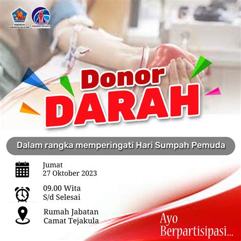Pengumuman Donor Darah