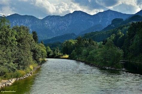 River Traun Upper Austria By Gschwandtnerbua Austria Upper Austria
