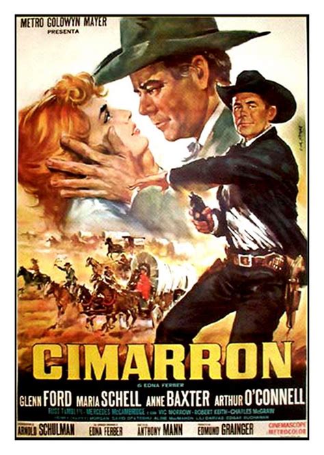 Cimarrón 1960 Movie Posters Vintage Movie Posters Western Film