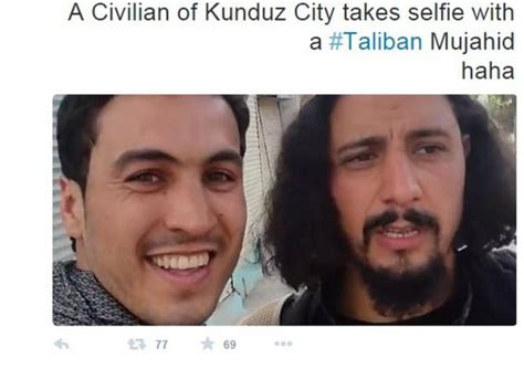 Taliban Selfies Why Militants Posed For Photos In Kunduz Bbc News