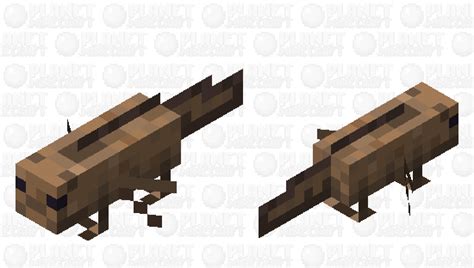 Axolotl Brown Remade Minecraft Mob Skin