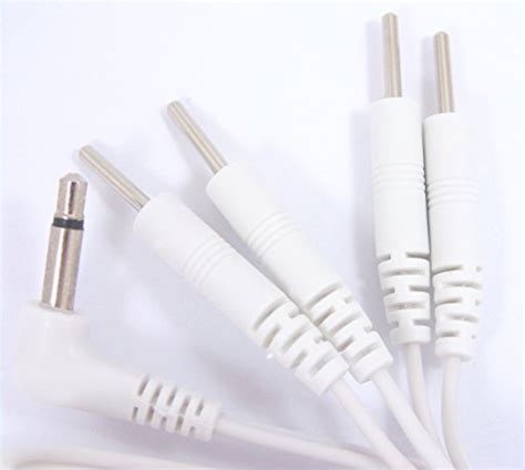 tens lead wires male 3 5mm plug with 4 pin connectors one pair by healthcare world ibuprofen