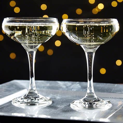 Gatsby Champagne Coupe Glasses Set Of 2 Champagne Coupe Glasses Cocktail Coupes Champagne