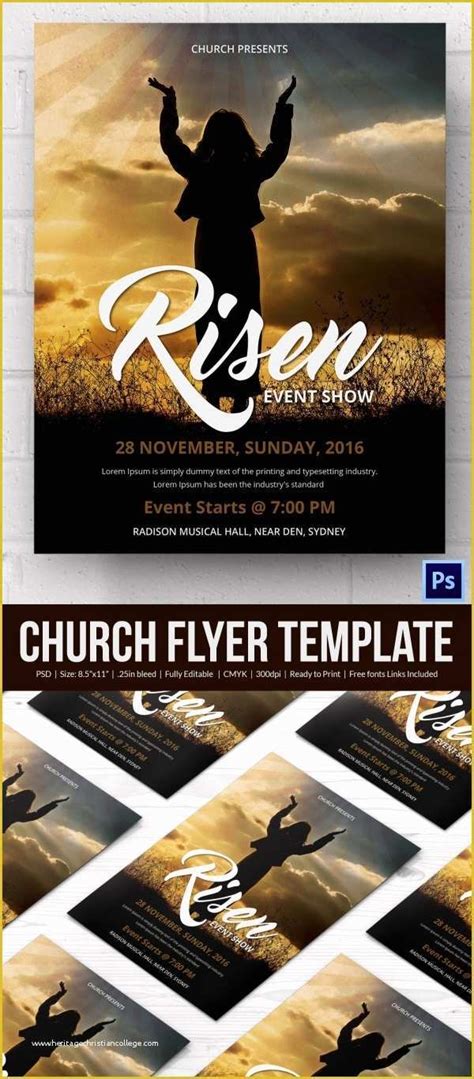 Free Church Flyer Templates Of 16 Church Flyer Designs And Examples Psd
