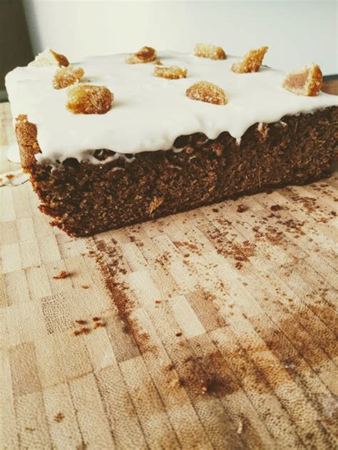 Gluten Free Ginger Cake With Lemon Or Lime Icing Delishably