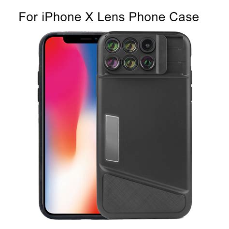 The clip includes three types of lenses: 2018 New Arrival Dual Camera Lens For iPhone X 8 Plus ...