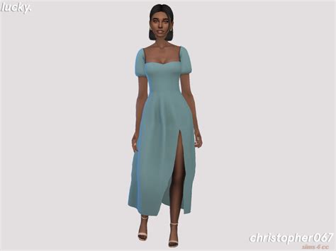 The Sims Resource Lucky Dress Christopher067